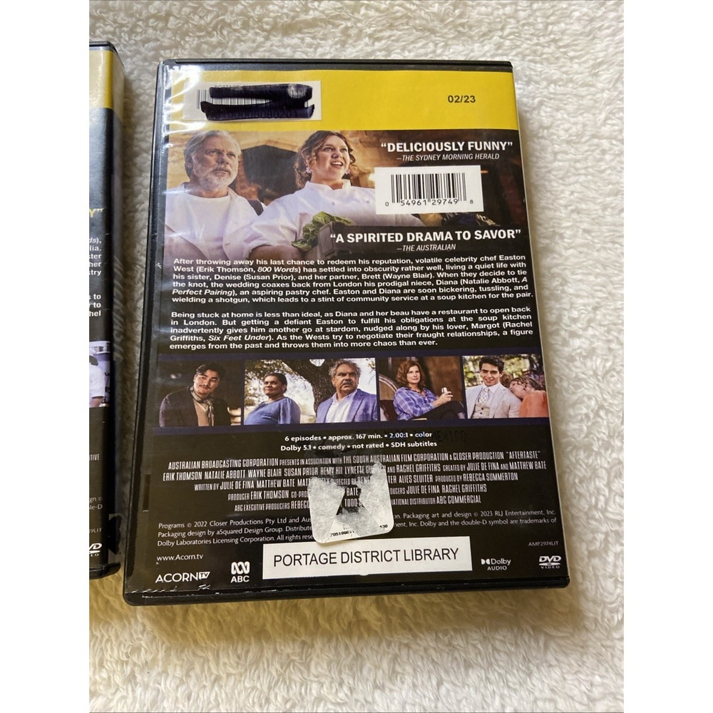 Aftertaste Series 1 & 2 DVD Australian Erik Thompson Rachel Cook Season Acorn‎ - Picture 6 of 12